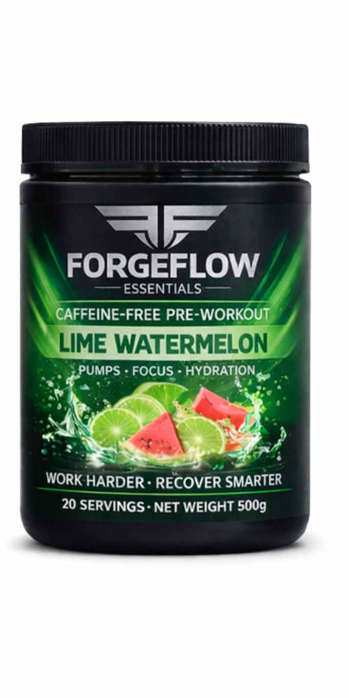 ForgeFlow Non-Stim Pre-Workout – Lime Watermelon